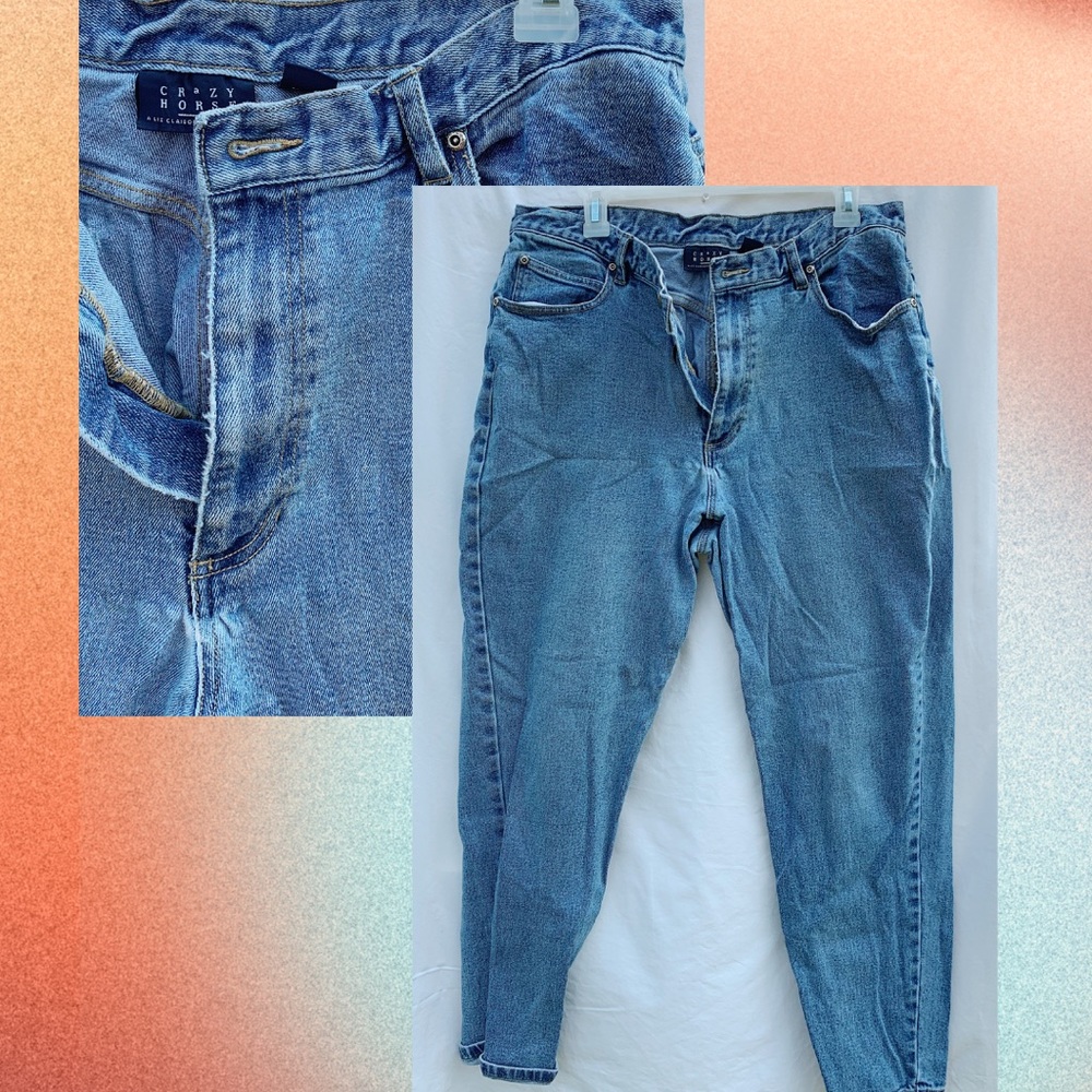 Vintage denim jeans